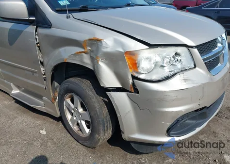 2013 Dodge Grand Caravan Sxt from USA, damaged, VIN 2C4RDGCGXDR550587